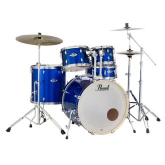 Pearl Export Drum kit  5-pc. 22" Rock w/hardware  - High Voltage Blue