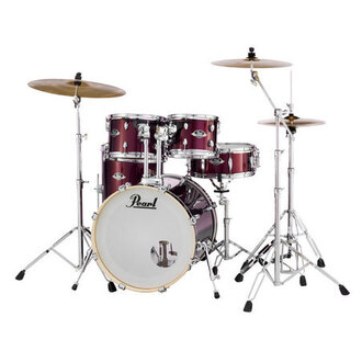 Pearl Export 22" 5pc Rock Shell Pack in Burgundy