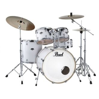 Pearl Export Drum kit  5-pc. 22" Fusion Plus w/hardware  - Pure White