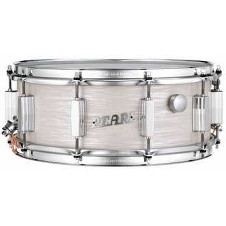 Pearl Drums 14" x 5.5" 75th Anniversary "President Series Phenolic" Snare Drum - Pearl White Oyster