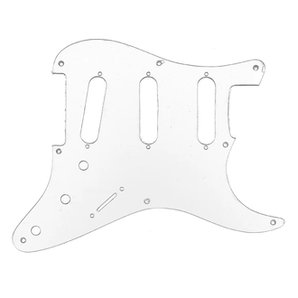 Allparts Pickguard Strat 8-Hole Clear