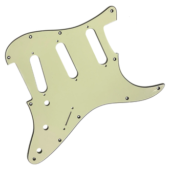 Allparts Pickguard Strat 11-Hole 3-Ply Mint Green