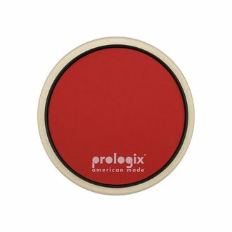 Pro Logix 8" Red Storm Practice Pad With Rim - Medium Resistance