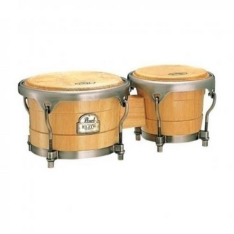Pearl PBW-300DX-511 Bongos Elite Series Wood, 7"+ 9" Natural