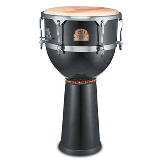 Pearl PJF-320-602 Djembe Fiberglass, 12-1/2" Bistre Black
