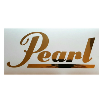 Pearl PC-P6 Logo Decal Gold