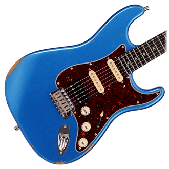 Patina PS-7 Relic Electric Guitar - Lake Placid Blue