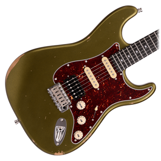 Patina PS-7 Relic Electric Guitar - Sherwood Green