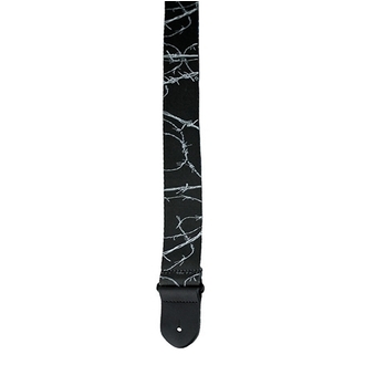 Perris PS1635 2" Polyester Barbed Wire Design Guitar Strap