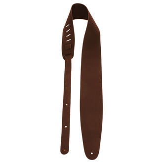 Perris PS2189 3.5" Basic Leather Guitar Strap In Brown