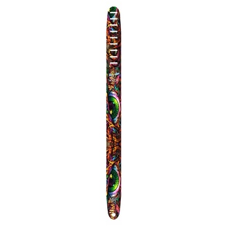 Perris PS614 2.5" Leather "Tattoo Johnny" Guitar Strap Colourful Dragon Eyes