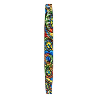 Perris PS642 2.5" Leather "Tattoo Johnny" Guitar Strap Colourful Dragon