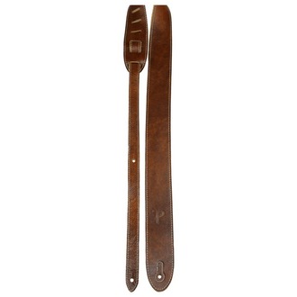 Perris 2" Brown Italian Leather Strap