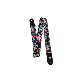 Perris PS8173 1.5" Polyester "Maui & Sons" 8173 Design Ukulele Strap With Leather Ends