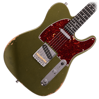Patina PT-6 Relic Electric Guitar - Sherwood Green