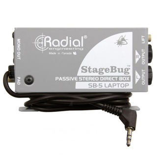 Radial SB-5 - Compact Stereo DI for 3.5mm TRS Devices