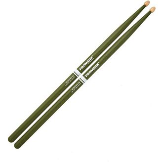 Promark Hickory 535 7A Drumsticks Green