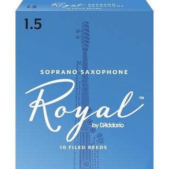 Rico Soprano Sax Reed Size 1.5 Pack of 10