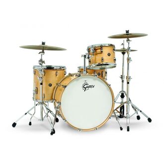 Gretsch Renown  4Pc W/2 Gloss Natural  Drum Kit RN2-R644-GN