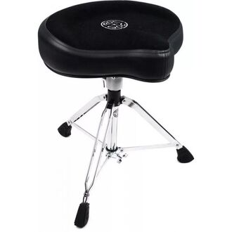 Roc-N-Soc Manual Spindle Drum Throne - Black Seat