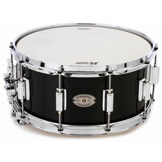 Rogers Dyna-Sonic Custom Series Snare Drum High Luster Black Lacquer 14 x 6.5"