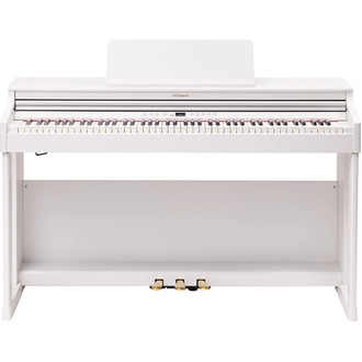 Roland RP701WH Digital Piano in White with Bench