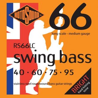 Rotosound RS66LC Swing Bass 66 Long Scale 40 - 95 Stainless Set
