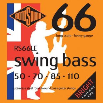 Rotosound RS66LE Swing Bass 66 Long Scale 50 - 110 Stainless Set