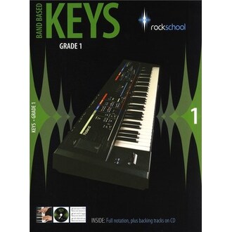 Rockschool Band Based Keys Grade 1 Bk/cd