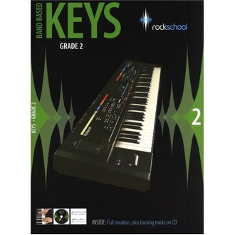 Rockschool Band Based Keys Grade 2 Bk/cd