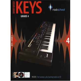 Rockschool Band Based Keys Grade 4 Bk/cd