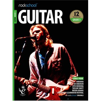 Rockschool Guitar Grade 3 2018-2024 Bk/ola