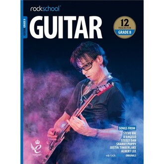 Rockschool Guitar Grade 8 2018-2024 Bk/ola