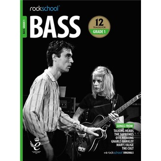 Rockschool Bass Grade 1 2018-2024 Bk/ola