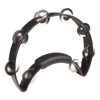 Rhythm Tech RT1210-U SOLO TAMBOURINE - BLACK