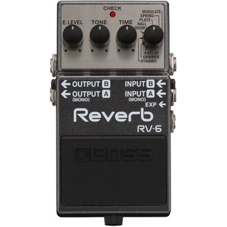 Boss RV6 Reverb Guitar Effects Pedal