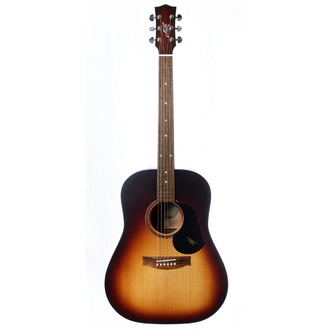 Maton S60TSB Solid Road Series Dreadnought Acoustic Guitar Tabacco Sunburst, With Solid Wood & Case