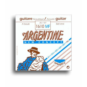 Savarez 1610MF Argentine Gypsy Jazz Ball End Acoustic Guitar String Set (11-46)