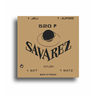 Savarez 520P Traditional High Tension Classical Guitar String Set w/Wound B