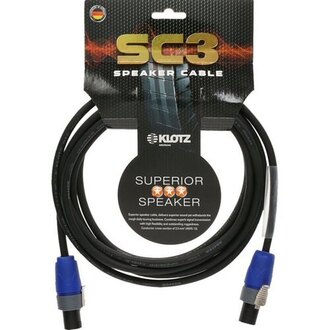 Klotz SC3 Superior 1m Neutrik speakON F-F Cable