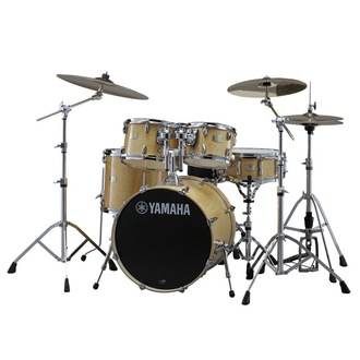 Yamaha Stage Custom Birch Euro Plus Drum Kit Natural Wood w/Hardware/Cymbals