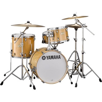 Yamaha Stage Custom Bop 4-Piece Drum Kit Natural Wood w/HW780 Hardware