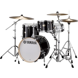 Yamaha Stage Custom Bop 4-Piece Drum Kit Raven Black w/HW780 Hardware