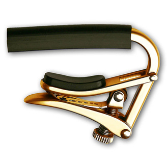 Shubb C1 Royale Steel String Guitar Capo Gold Titanium