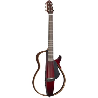 Yamaha SLG200SCRB Silent Steel-String Guitar Crimson Red Burst w/Pickup