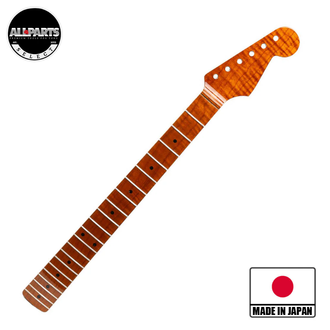 Allparts Select VIN-MOD Strat Neck AAA+ Roasted Flame Maple
