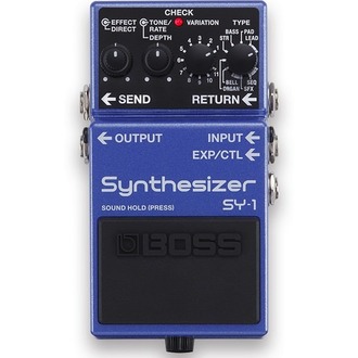 Boss SY1 Synthesizer Guitar Pedal