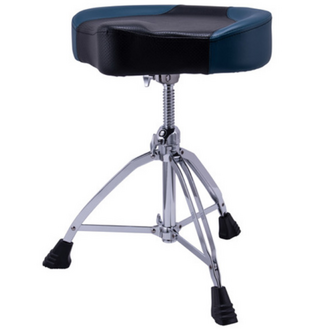 Mapex 17X4 Drum Throne - Blue Leatherette