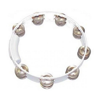 Rhythm Tech	TC4020-U TRUE COLORS 10" TAMBORINE - WHITE