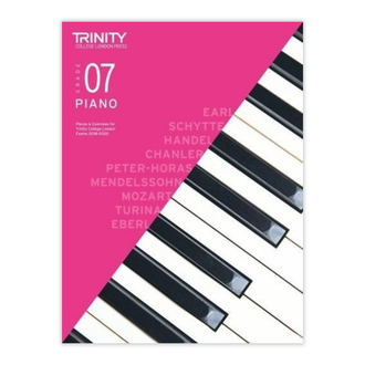 Piano Pieces &amp; Exercises Gr 7 2018-2020